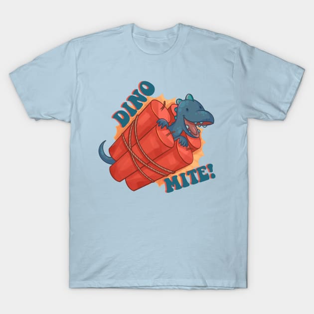 Dynamite Dinosaur T-Shirt by Claire Lin